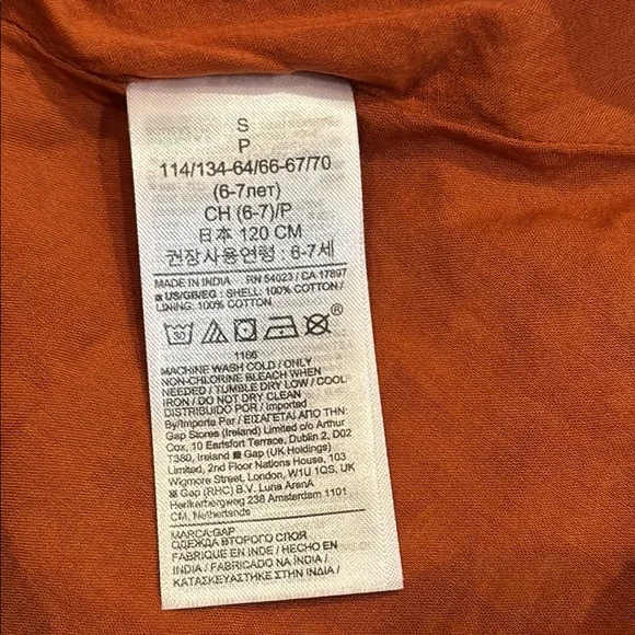 NWT GAP Kids Tiered Tank Dress Size S (6-7) - Picture 6 of 6